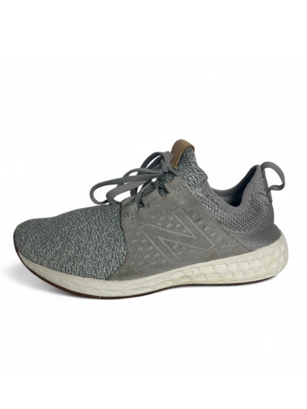 New Balance Gray Athletic Shoes with Seamless Upper size 9.5